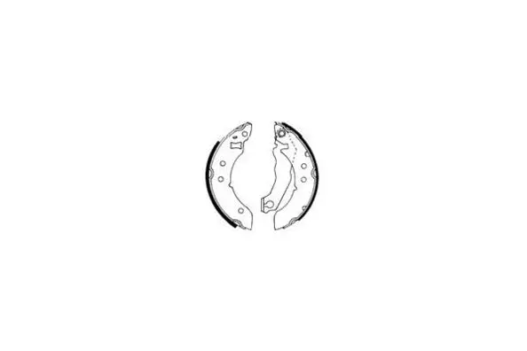 Jeu de mâchoires de frein E.T.F. 09-0276