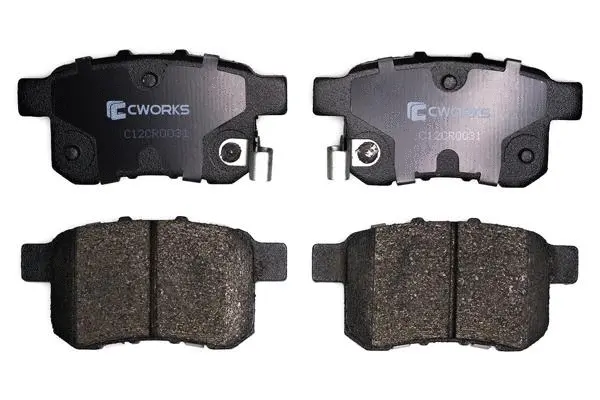 Kit de plaquettes de frein, frein à disque CWORKS C12CR0031