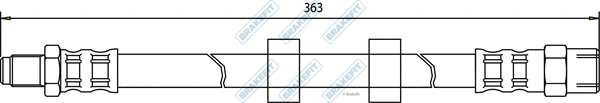 Flexible de frein APEC BHO4277