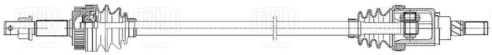 Arbre de transmission TRIALLI AR 1465