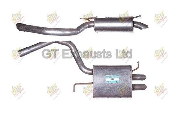 Silencieux arrière GT Exhausts GAU338
