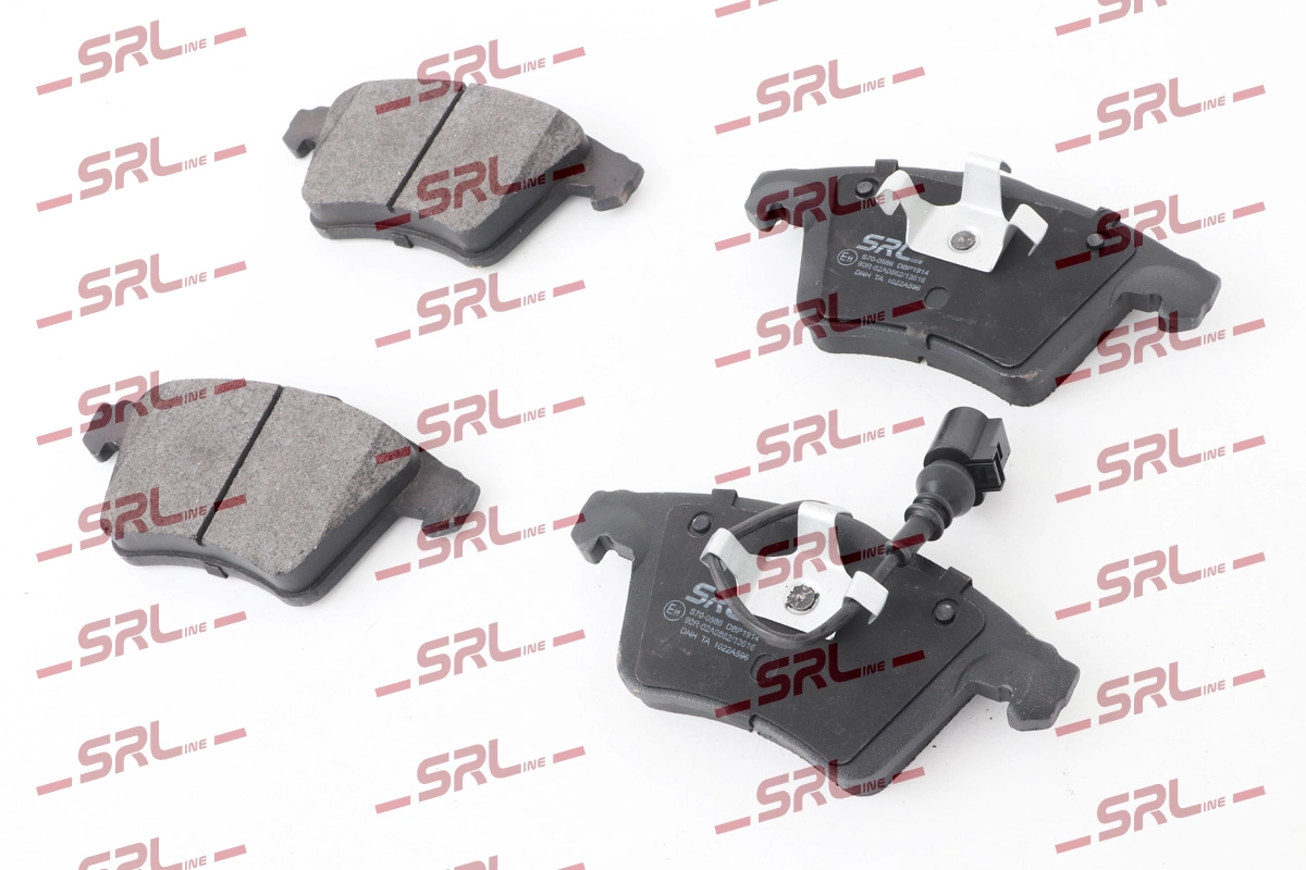 Kit de plaquettes de frein, frein à disque SRLine S70-0586