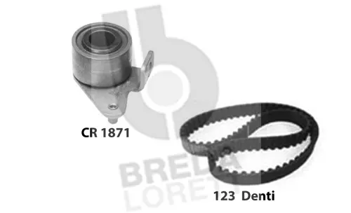 Kit de courroie crantée BREDA LORETT KCD0106
