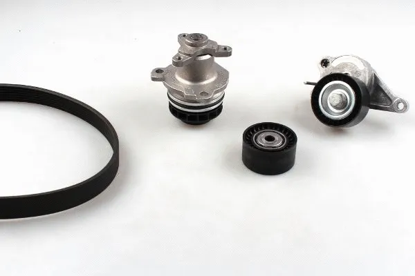 Pompe à eau+Jeu de courroie trapézoïdale à nervures GK K986964A