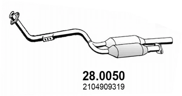 Catalyseur ASSO 28.0050
