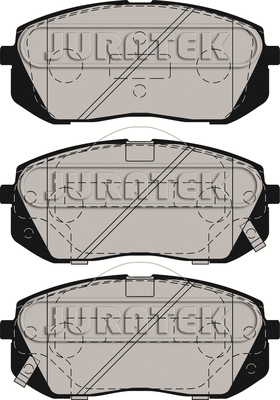Kit de plaquettes de frein, frein à disque JURATEK JCP028