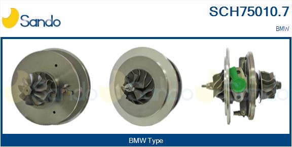Groupe carter, turbocompresseur SANDO SCH75010.7