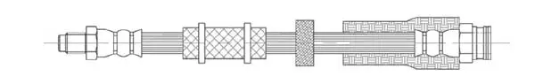 Flexible de frein Technika 36951