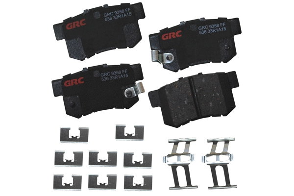 Kit de plaquettes de frein, frein à disque GRC - Ultra Brakes GCD536