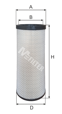 Filtre à air MFILTER A 832/1