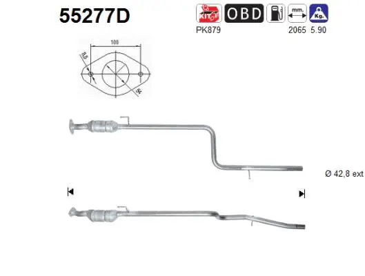 Catalyseur AS 55277D
