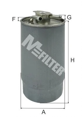 Filtre à carburant MFILTER DF 3571