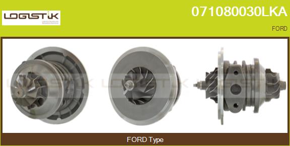 Groupe carter, turbocompresseur LGK 071080030LKA