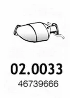 Catalyseur ASSO 02.0033