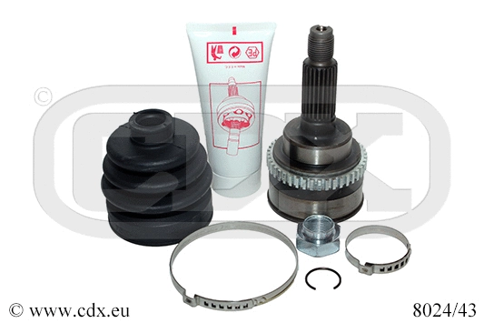 Jeu de joints, arbre de transmission CDX 8024/43