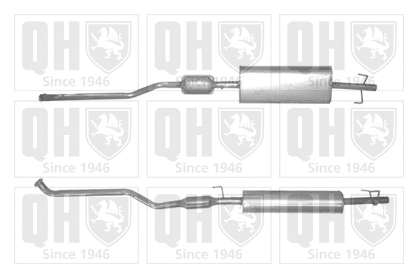Catalyseur QUINTON HAZELL QCAT80114