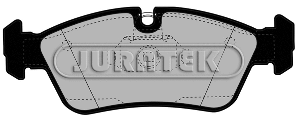 Kit de plaquettes de frein, frein à disque JURATEK JCP1300