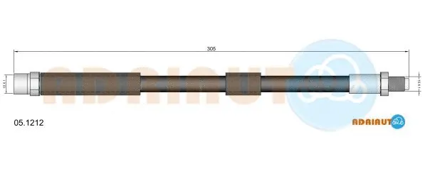 Flexible de frein ADRIAUTO 05.1212