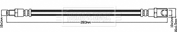 Flexible de frein BORG & BECK BBH8448