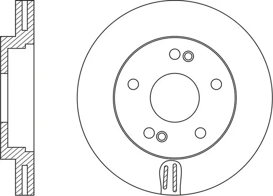 Disque de frein FIT FR0709V