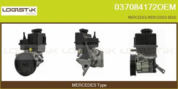 Pompe hydraulique, direction LGK 037084172OEM