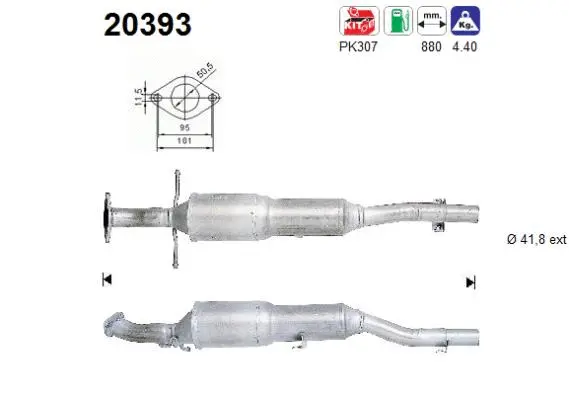 Catalyseur AS 20393
