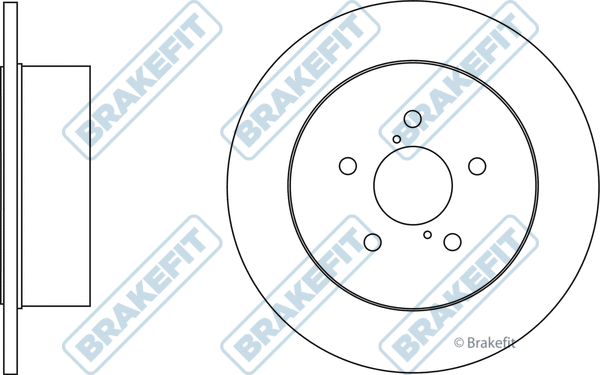 Disque de frein APEC SDK6605