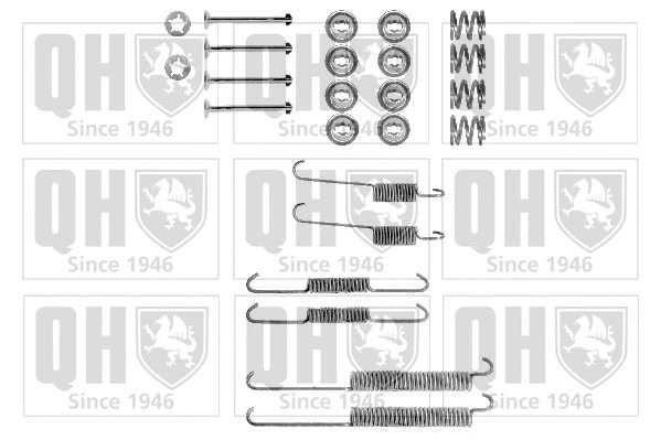 Kit d'accessoires, mâchoire de frein QUINTON HAZELL BFK276