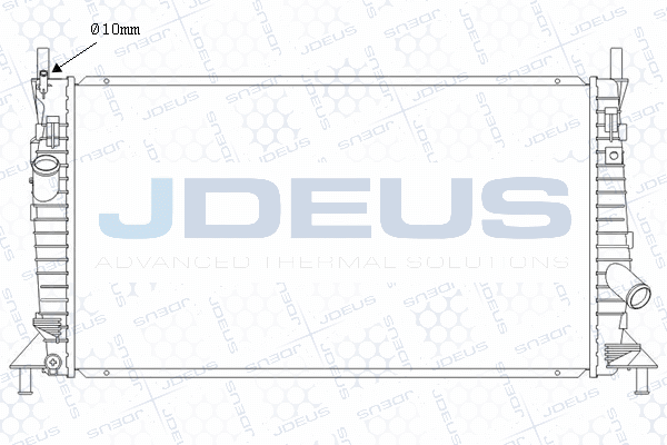 Radiateur, refroidissement du moteur JDEUS M-0121140