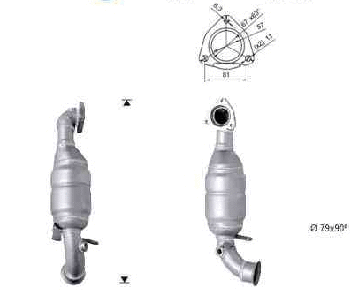 Catalyseur VEGAZ GmbH PGK-864BLAU