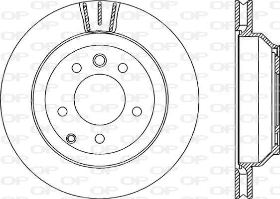 Disque de frein OPEN PARTS BDR2195.20