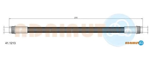Flexible de frein ADRIAUTO 41.1213