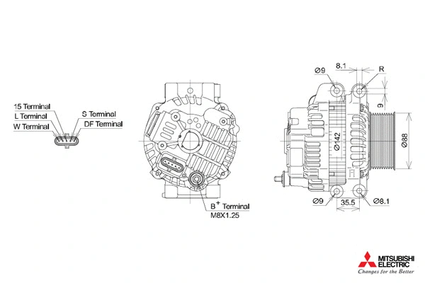 Alternateur KUTNAK AUTOMOTIVE 723423/M