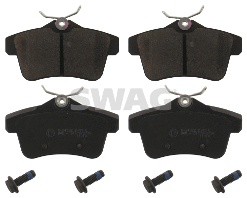 Kit de plaquettes de frein, frein à disque SWAG 62 91 6833