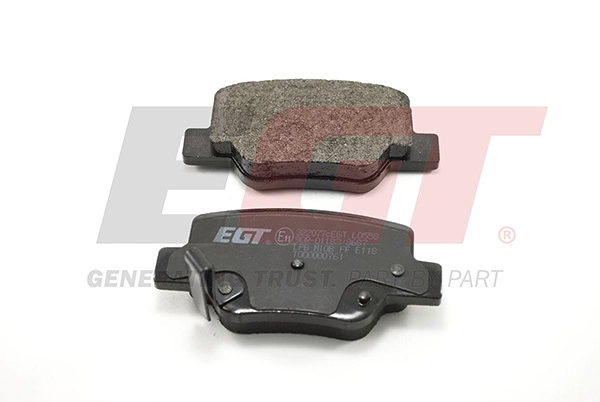 Kit de plaquettes de frein, frein à disque EGT 322077cEGT