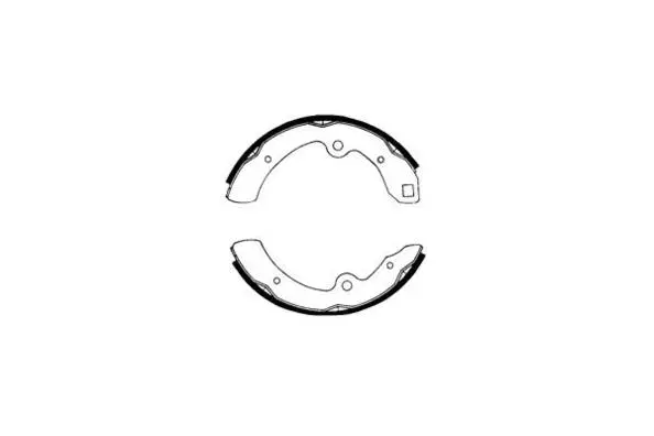 Jeu de mâchoires de frein E.T.F. 09-0088