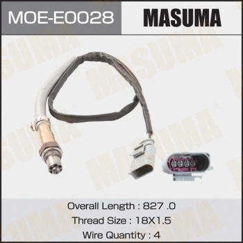 Sonde lambda MASUMA MOE-E0028