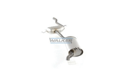 Silencieux arrière WALKER 21043
