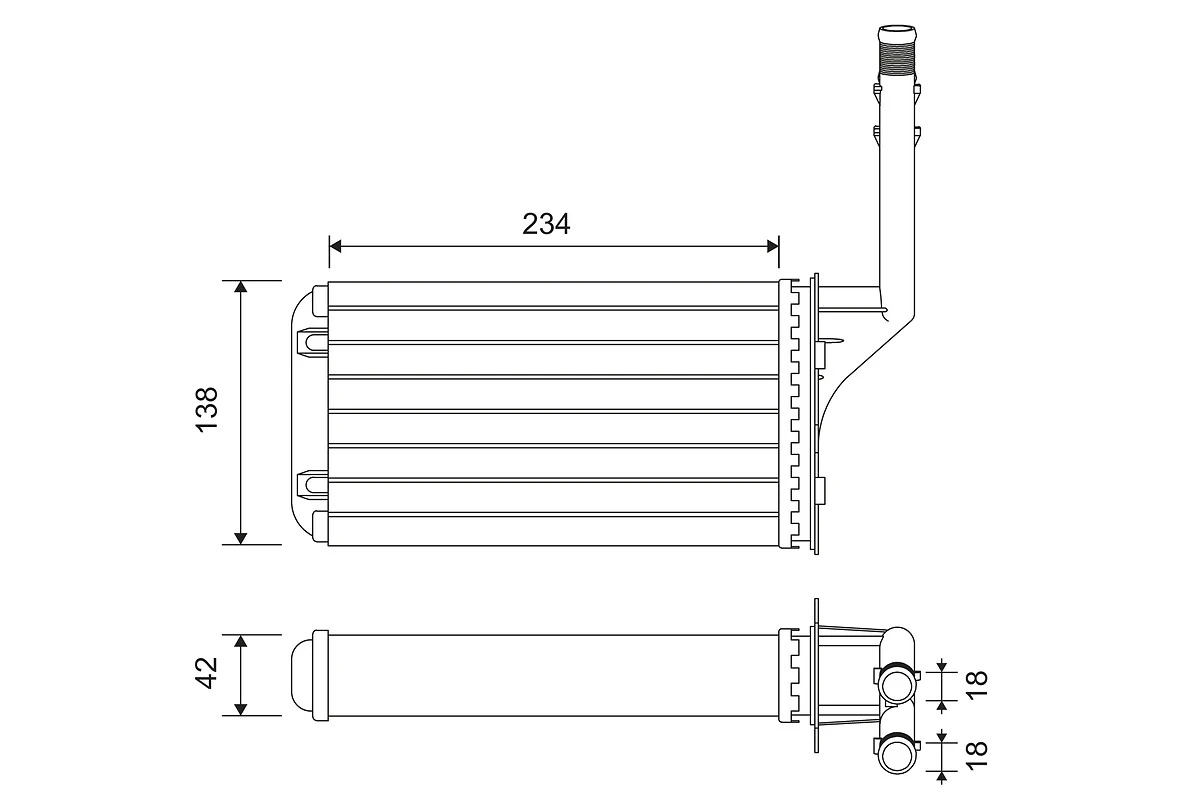 Système de chauffage VALEO 812016