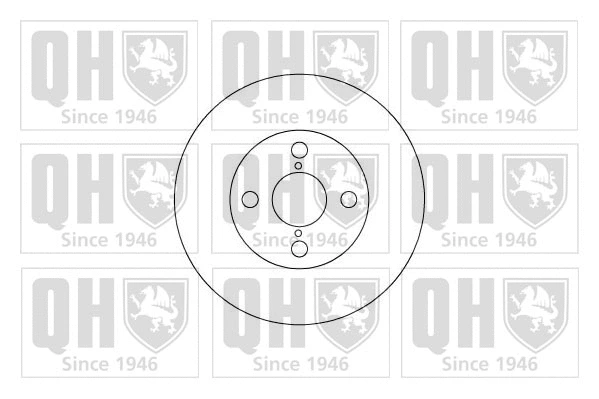 Disque de frein QUINTON HAZELL BDC4917
