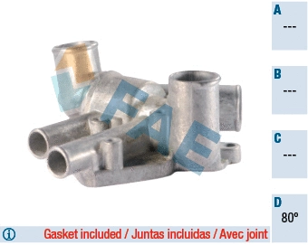 Thermostat, liquide de refroidissement FAE 5331980
