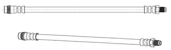 Flexible de frein CEF 510804