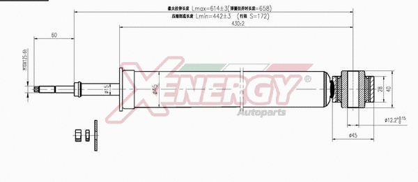 Amortisseur AP XENERGY X487344