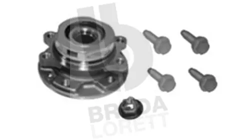 Kit de roulements de roue BREDA LORETT KRT2868