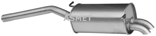 Silencieux arrière ASMET 03.101