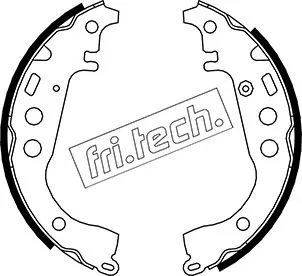 Jeu de mâchoires de frein fri.tech. 1115.301