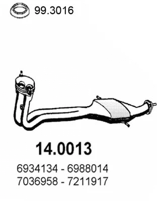 Catalyseur ASSO 14.0013