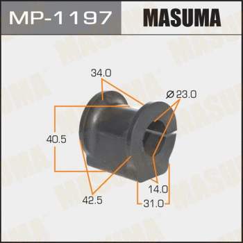 Coussinet de palier, stabilisateur MASUMA MP-1197