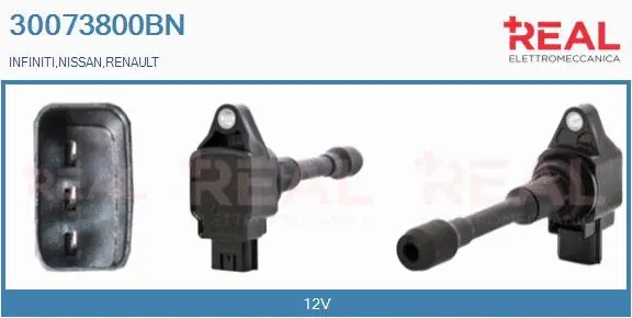 Bobine d'allumage REAL 30073800BN