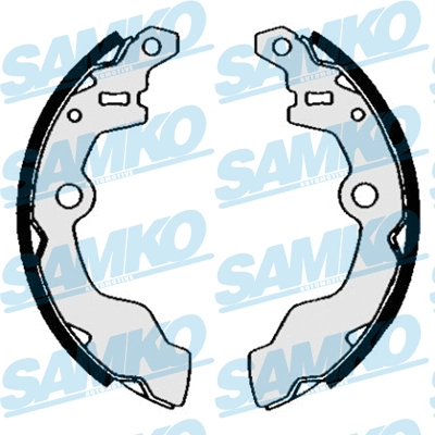 Jeu de mâchoires de frein SAMKO 85080